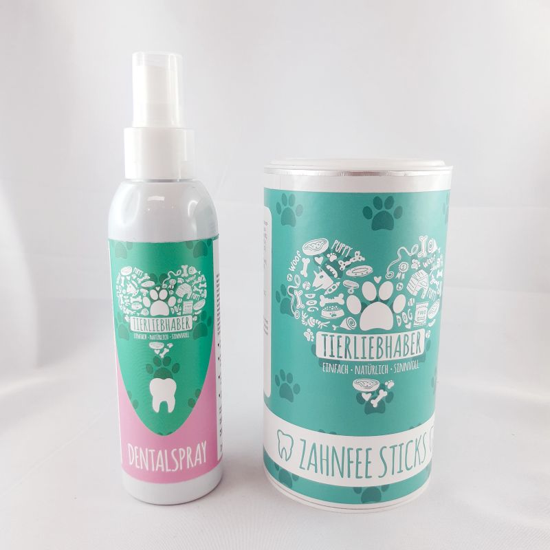 Tierliebhaber Bundle Zahnfeesticks, Dentalspray