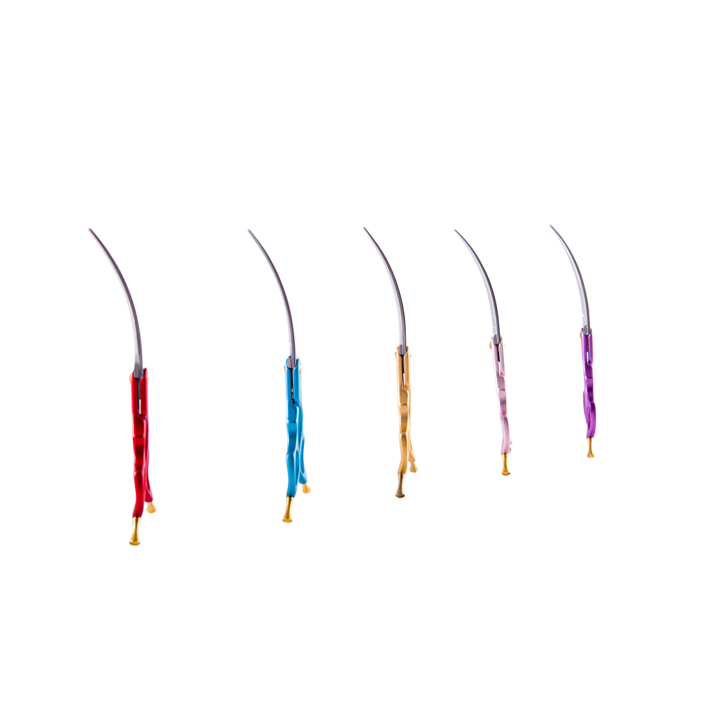 G-POINT *Asian* 6.5 inch 40° strong curved scissors