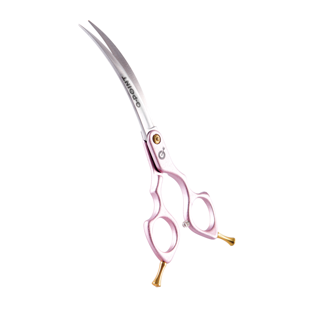G-POINT *Asian* 6.5 inch 40° strong curved scissors