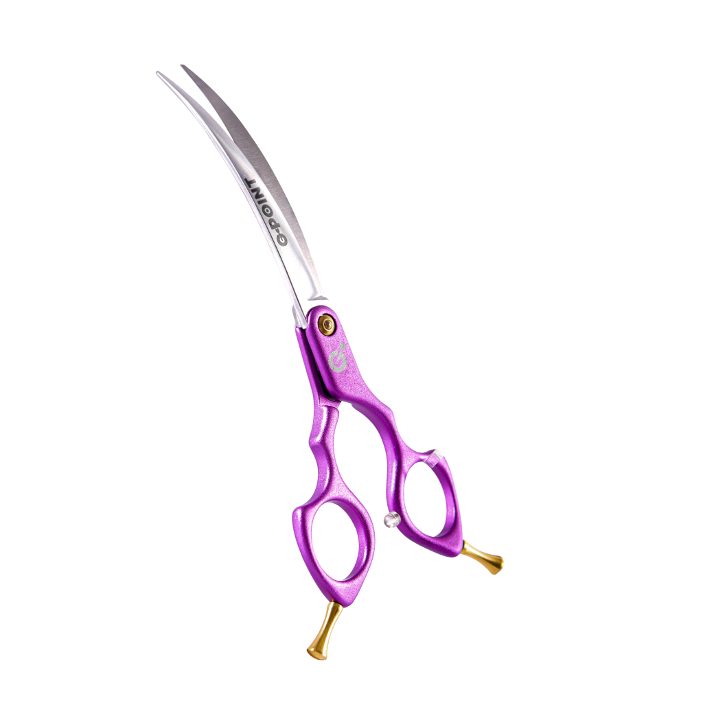 G-POINT *Asian* 6.5 inch 40° strong curved scissors
