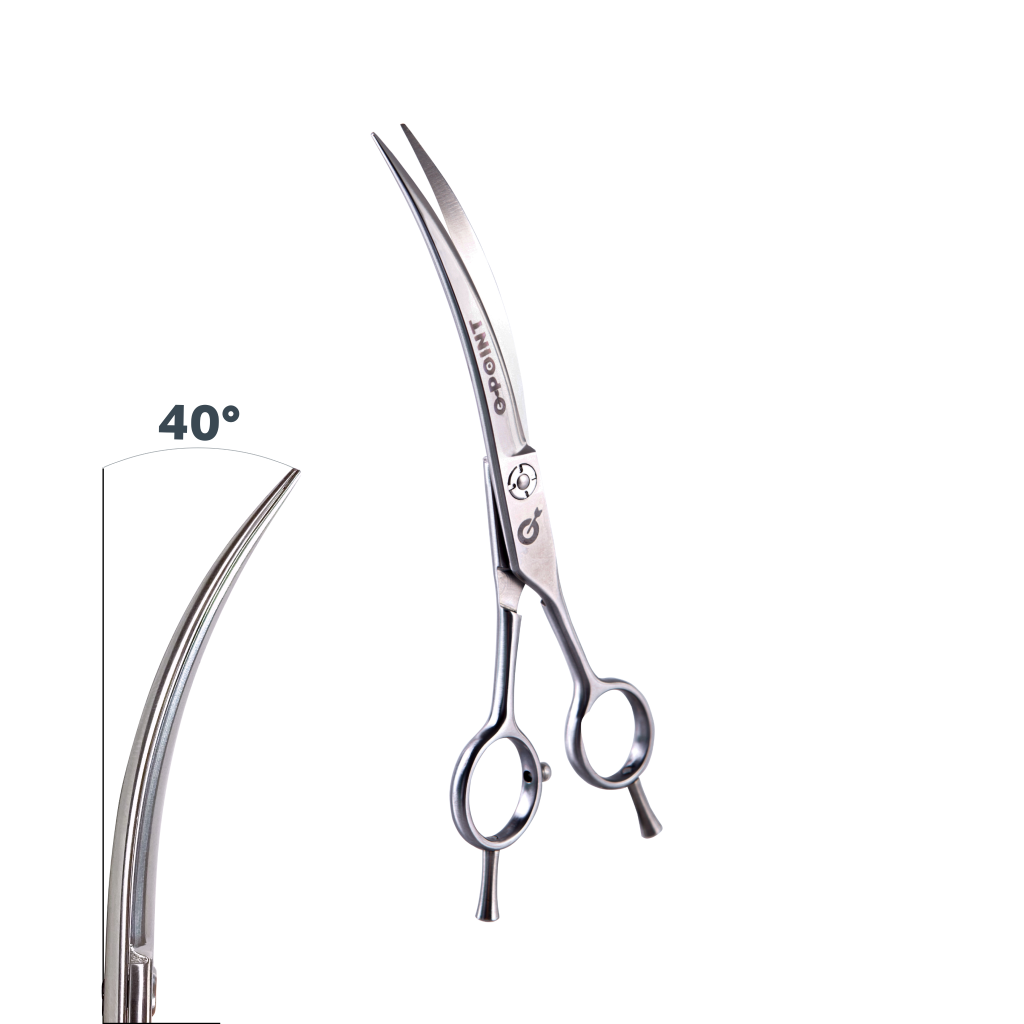 G-POINT BASIC 6.5 inch 40° strongly curved scissors