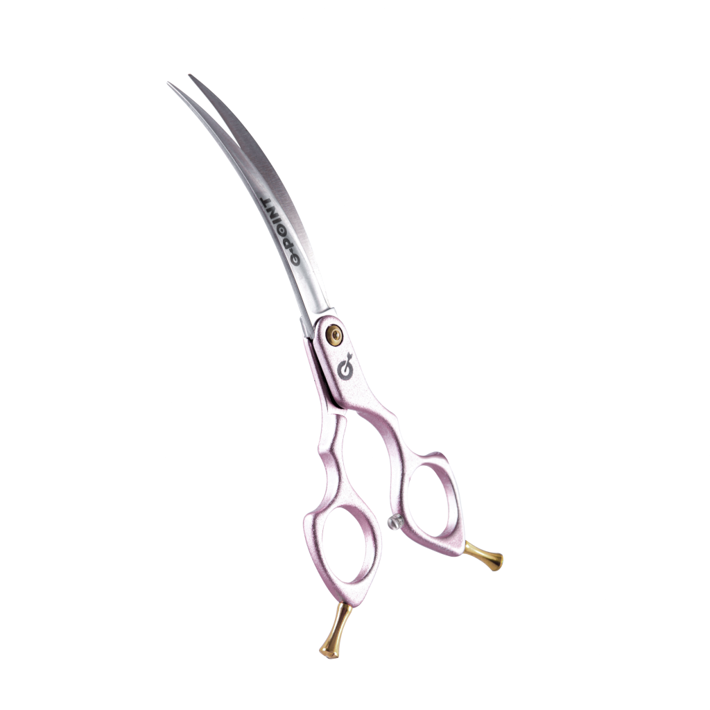 G-POINT *Asian* 6.5 inch 30° curved scissors