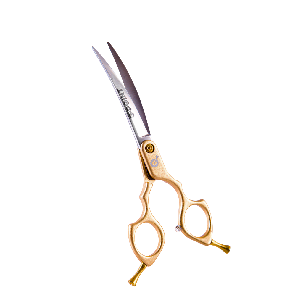 G-POINT *Asian* 6.0 inch 25° curved scissors