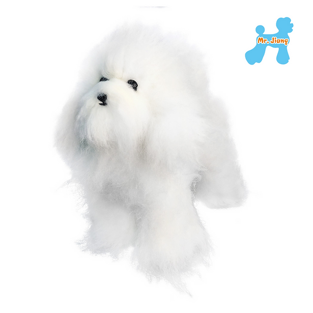 Fur Body Model Dog White 