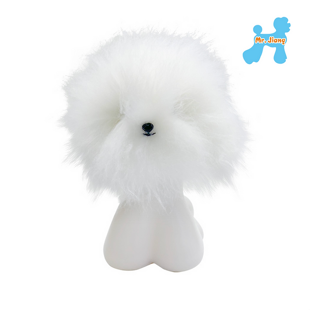 Fur head Model Dog White 