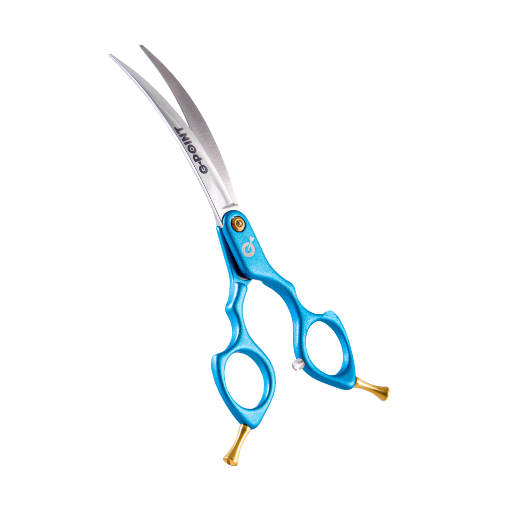 G-POINT *Asian* 6.5 inch 30° curved scissors